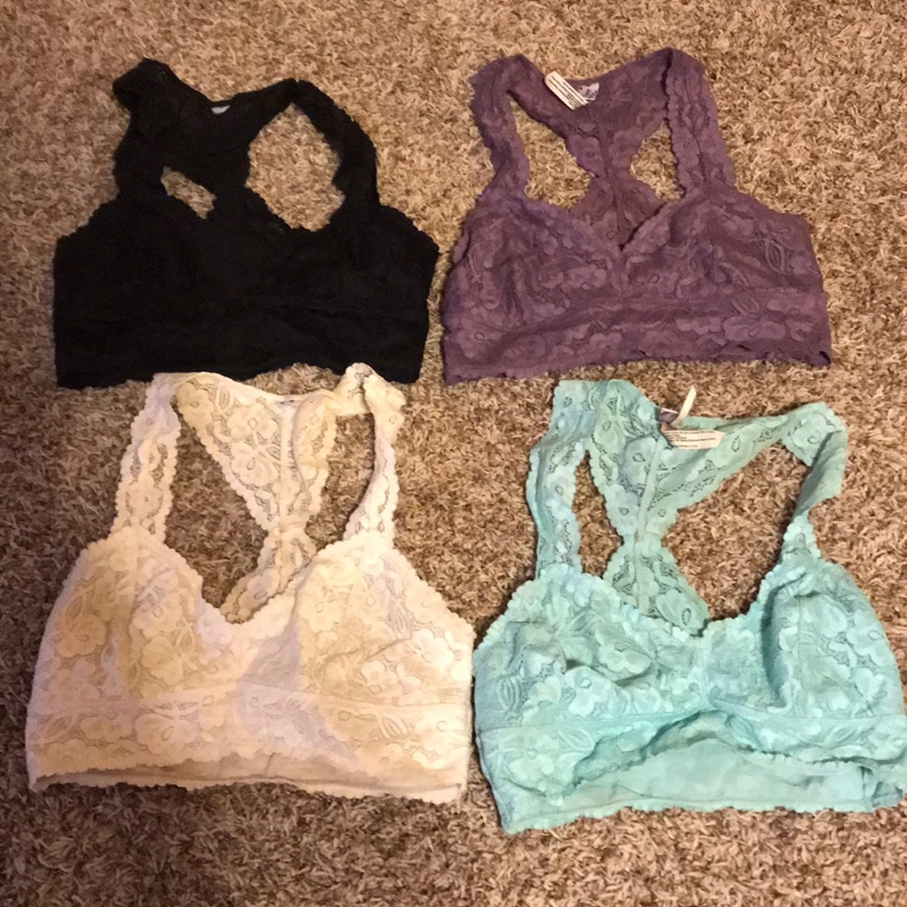 Free people lace bralette